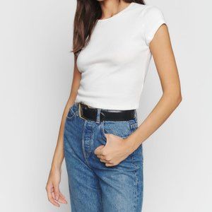 Reformation Ivory Muse Tee